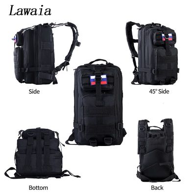 ：“{—— Lawaia 30-50L Military Tactical Backpack Hiking Sports Travel Bag Outdoor Hiking Camping Army Backpack Unisex