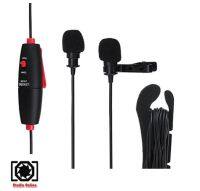 LENSGO LYM-DM1 Double 2 in 1 Mini Lavalier Microphone For Camera/Smartphone ไมค์หนีบปกเสื้อ