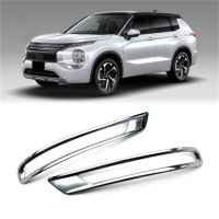 Chrome Rear Fog Light Lamp Frame Cover Trim For Mitsubishi Outlander 2022-2023 Car Accessories