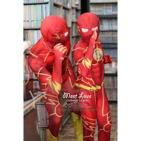 BAB ชุดของขวัญเด็กแรกเกิด ในสต็อกในกรุงเทพ◙Cosplay The Flash ชุดแฟนซีเด็ก ชุดฮีโร่เด็ก ชุดซุปเปอร์ฮีโร่ เดอะแฟลช เข้ารูป 2 ชุดของขวัญเด็กอ่อน เซ็ตเด็กแรกเกิด