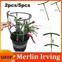 Merlin Irving Shop 2/5pcs Garden Flower Plastic Plant Stand Support Pile Holder Flower Pot Climbing for tomato Greenhouse Rod Orchard Bonsai Tool