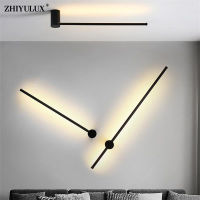 LED Wall Lamp Long Simple Lights Decor For Home Bedroom Living Room Surface Bedside Sofa background Wall Sconce Lighting Fixture