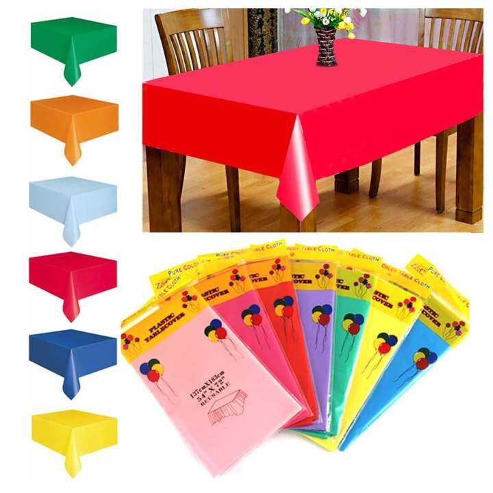 Plastic Table Cover 54"x72" Lazada PH