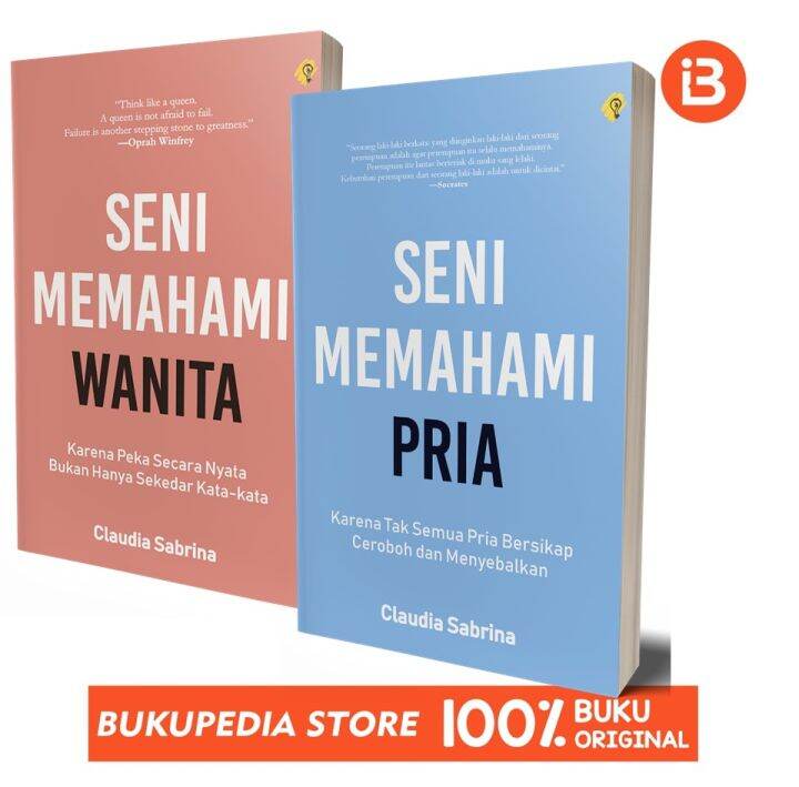 PAKET CINTA - BUKU SENI MEMAHAMI PRIA & SENI MEMAHAMI WANITA - BRIGHT ...