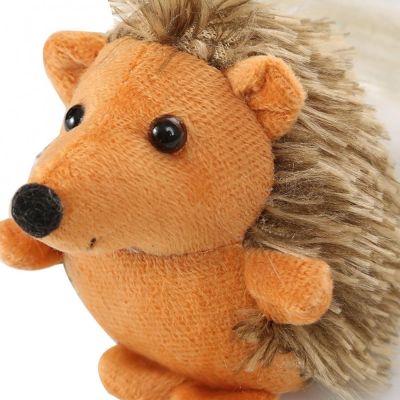 【CW】 Kids Plush Doll Toy Comfortable to Touch Cute Cartoon Hedgehog Soft Plush Doll Sleeping Toy Kids Plush Keychains Gift