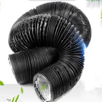 Thickening Flexible Exhaust Tube DIA 15cm PVC Aluminum Air Ventilation System Ventilator Hose Kitchen Bathroom Accessories