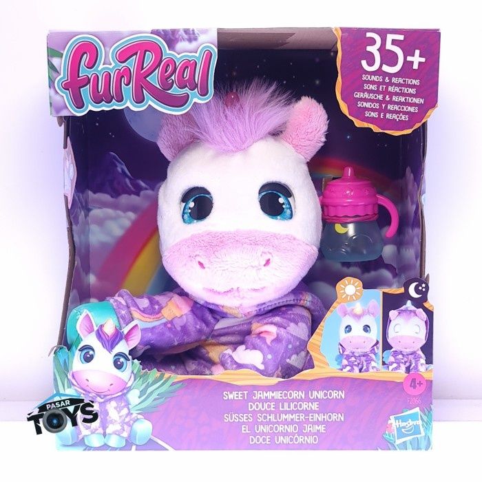  furReal Sweet Jammiecorn Unicorn Interactive Plush Toy