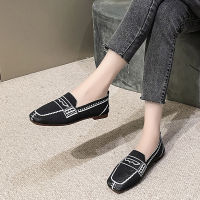 Women Round Toe Knitted Fabric Slip-On Loafers 2021 New Ballet Flats Breathable Vulcanized Shoes Driving Sneakers Boat Shoes