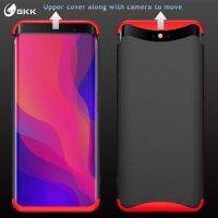 GKK เคสสำหรับ OPPO Find X 360 3 IN 1,เคสป้องกันแบบแข็งกันกระแทกดีไซน์แม่เหล็กปกป้องเต็มรูปแบบเคส Oppo Fundas