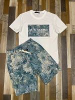 【July hot】 2023 mens summer thin suit trendy brand all-match short-sleeved retro casual loose T-shirt