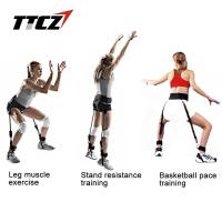 Hot Selling TTCZ Fitness Boe Trainer Rope Resistance Band  Basketball Tennis Running Jump Leg Strength Agility Training Strap  Equipment