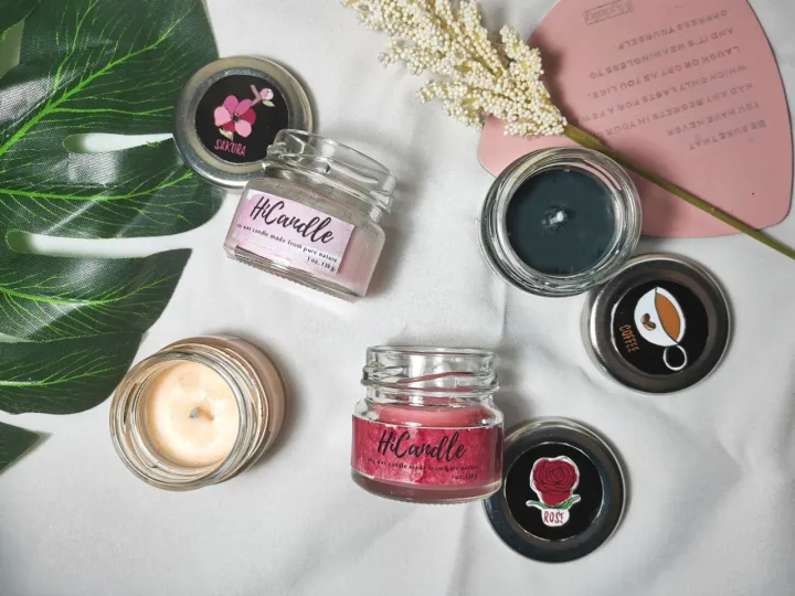 เทียนหอม เทียนหอมไขถั่วเหลือง 100 Soy Candles ขนาด XS Lazada.co.th