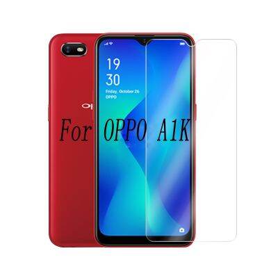 กระจก A1K กระจกนิรภัยสำหรับ Oppo 2.5D ปกป้องหน้าจอกระจกนิรภัย9H พรีเมี่ยมฟิล์มป้องกันสำหรับ Oppo A1 K ปกป้องหน้าจอ S