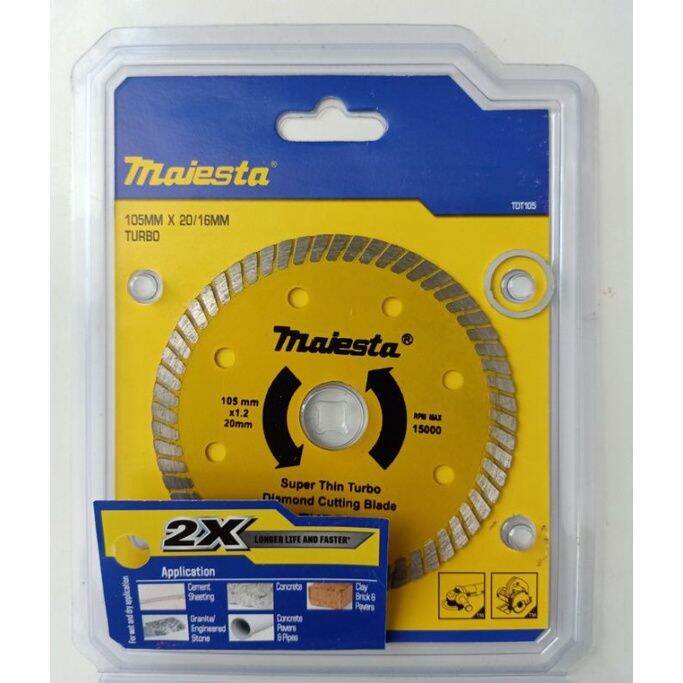 Cutting disk ⊕Majesta Turbo Diamond Cutting Disk 4 Super Thin 1.2mm