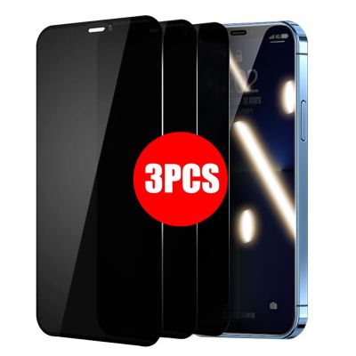[spot goods66] 3Pcs Full Cover ความเป็นส่วนตัวป้องกันหน้าจอสำหรับ IPhone 12 11 Pro Max 13 14 Anti-Spy ป้องกันสำหรับ iPhone XR X 7 8 14 Plus