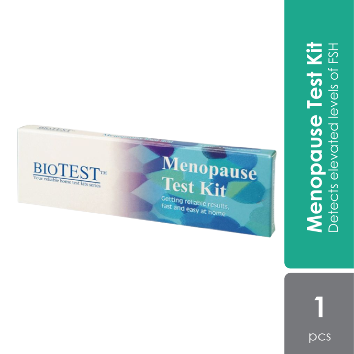 Alpro Pharmacy Bio Test Menopause Test Kit 1s Lazada