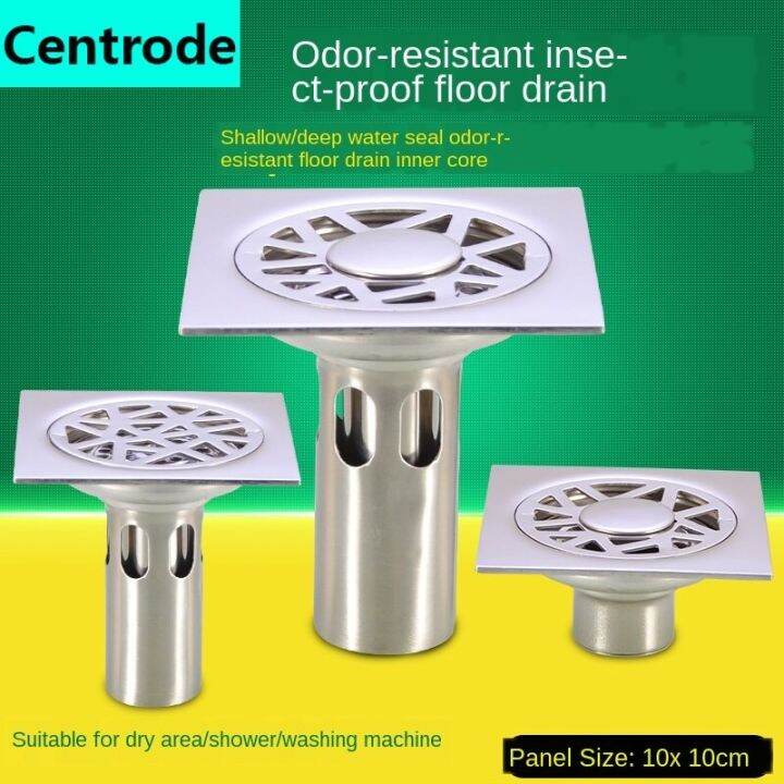 shower-toilet-stainless-steel-floor-drain-deodorant-core-washing-machine-tee-toilet-sewer-kitchen-bathroom-floor-drain-cover-by-hs2023