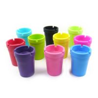 hot【DT】 Car Butt Plastic Smoke Cup Ashtray Holder New 1pc