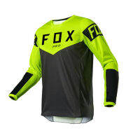 Summer quick-drying long-sleeved bicycle jersey motorcycle PRO Fox mountain bike sports downhill cycling jersey men