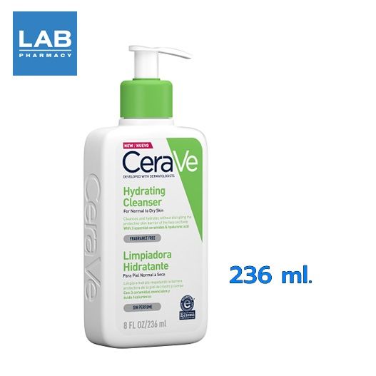 cerave-hydrating-cleanser-236-ml-เซราวี-ผลิตภัณฑ์ทำความสะอาดผิวหน้าและผิวกายสำหรับผิวแห้ง-แห้งมาก