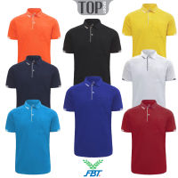 เสื้อโปโลชาย FBT BC2402 มีกระเป๋าหน้าอก ทรงตรง ผ้าใส่สบาย 100% Micro Polyester