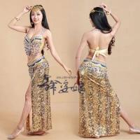 【YD】 hot-selling belly dancing Costumes bellydance Set Egyptian 3pcs Bra/Belt/Skirt 3 sizes colors available