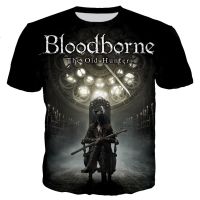 Summer Bloodborne Lady Maria T-Shirts Game 3D Print Streetwear Men Women Casual Fashion Oversized T Shirt Kids Tees Tops Clothes