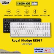 Bàn phím cơ Royal Kludge RK987 Có Kết nối 3 chế độ Bluetooth 5.0