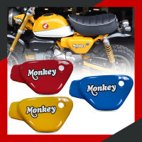 ฝาครอบข้าง ครอบใต้เบาะข้างซ้ายสำหรับฮอนด้ามังกี้ สีเหลือง-ดำ-แดง Left Upper Side Cover Honda Monkey125 ปี 2018-2023