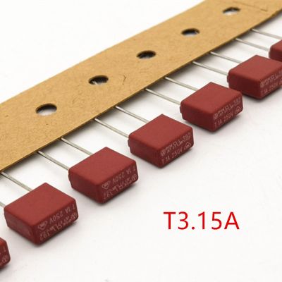 (10 pcs/lot) T3.15A 250V TE5 Slow Blow Subminiature Fuse  UL VDE RoHS Approved  3.15A  3.15Amp. Fuses Accessories