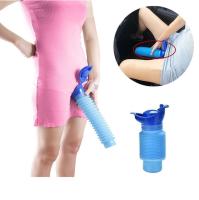 Portable Urine Bag Women Men Children Outdoor 750ML Mini Toilet for Travel Camp Hiking Reusable Toilet Potty Pee Urine Bottle Toiletries  Cosmetics Ba