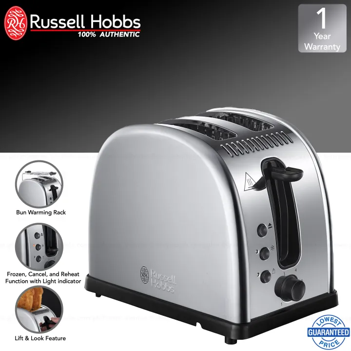 Russell Hobbs Legacy Stainless Steel Two Slice Toaster 2129056 Lazada PH