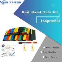 【YF】卐✼♞  164pcs/Set shrink kit Insulation Sleeving termoretractil Polyolefin Shrinking Assorted Shrink Tubing Wire Cable