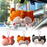 Cute Cat Plush Toy Will Wag Its Tail Cute Plush Wagging Doll Fart Honey Buttocks Pig Buttocks Pendant Peach Cat Tail O7W1