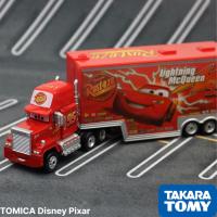 Tomica Takara Tomy ตัวขนส่ง Mack ล้ออัลลอยหล่อขนาดเล็กโมเดลเคลื่อนไหวของเล่นแบบชุดสะสมเด็กผู้ชายรถบรรทุก Disney Pixar