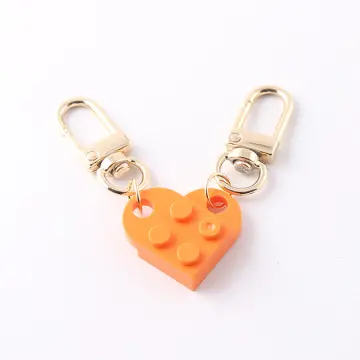 Corashan Two Piece Heart Key Locking I Love You Pendant Couple's