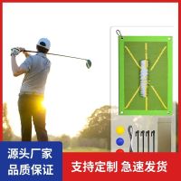 New golf swing practice pad track pad hitting pad hitting detection pearlescent golf pad golf gloves