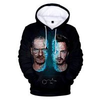 2023 NEWBreaking Bad Clothes Harajuku Mens El Camino Breaking Bad Movie 3D Hoodie Fashion Men/women Sweatshirts Boys/girls Tops