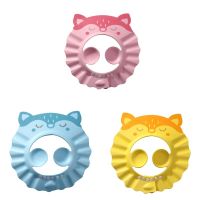 Baby Shower Cap for Toddlers Waterproof Shampoo Cap Adjustable Protect Infants Eyes Ears Bath Shield For Baby Head