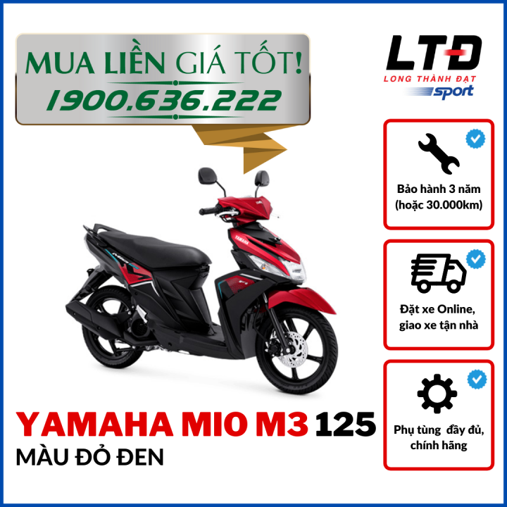Cận cảnh xe tay ga giá rẻ Yamaha Mio M3 tại Việt Nam