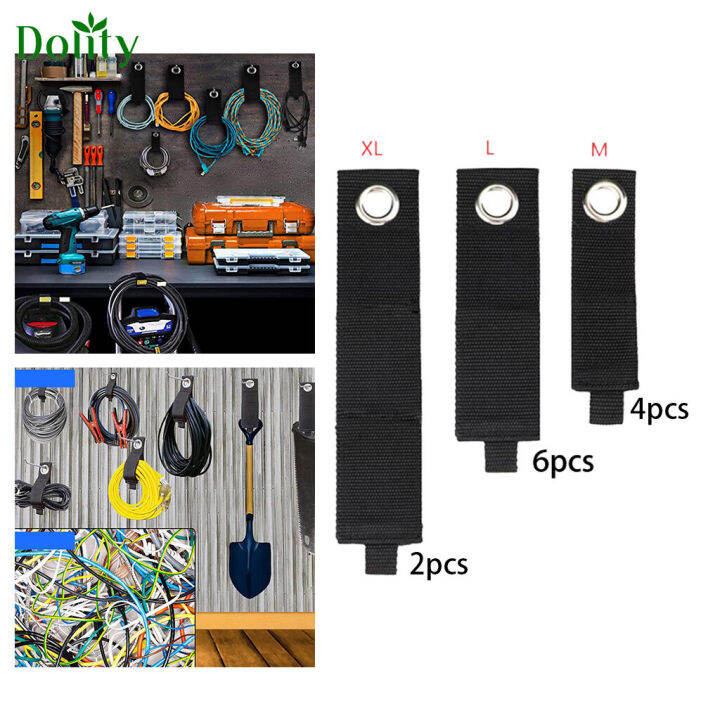 Dolity HeavyDuty Storage Straps Extension Cord Holder Organizer