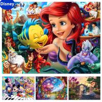 Disney Mermaid Girl Ariel Mickey Witch 1000 Piece Puzzle Childrens Puzzle Holiday Gift Preferred Decoration