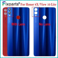 สำหรับ Honor 8X ฝาหลังเคสประตูหลัง6.5 "สำหรับ Honor 8x ฝาหลังปิดโทรศัพท์อะไหล่ Huawei ดูอะไหล่ทดแทนฝาหลัง10 Lite