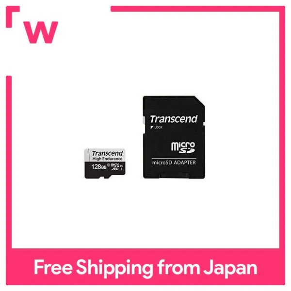 Transcend High Endurance MicroSD Card 128GB UHS-I U1 Class10 for Drive  Recorder Security Camera with SD Card Conversion Adapter TS128GUSD350V-E |  Lazada