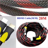 สาย HDMI Cable(M/M) HD 1080p V1.4 ยาว 20 เมตร (สายถัก)