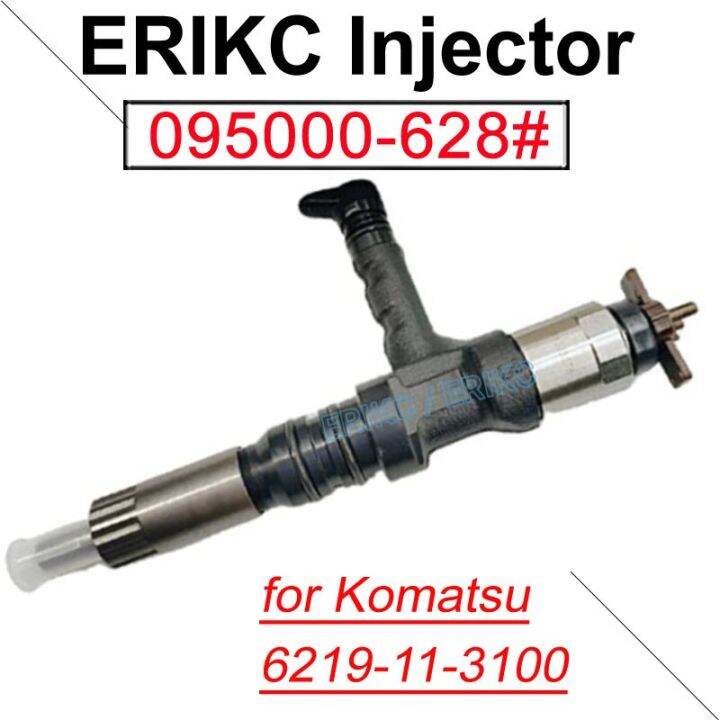 095000-6280-6281หัวฉีดคอมมอนเรล095000-095000-6282สำหรับ-denso-6219113100-komatsu-6219-11-3100