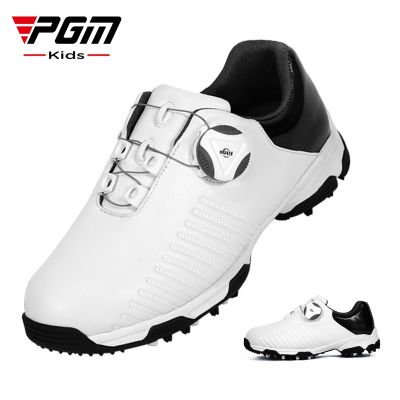 PGM Boys Golf Shoes Childrens Waterproof Turnbuckle Lace Sports Factory Direct Supply golf