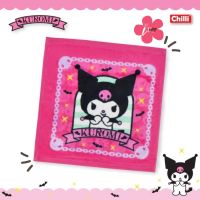 iBiley ผ้าเช็ดหน้า Size 12x12 นิ้ว KuRoMi (Handkerchief) ลายลิขสิทธิ์แท้ 100% ผ้าขนหนู ผ้าเช็ดหน้า ลายซานริโอ Sanrio towel