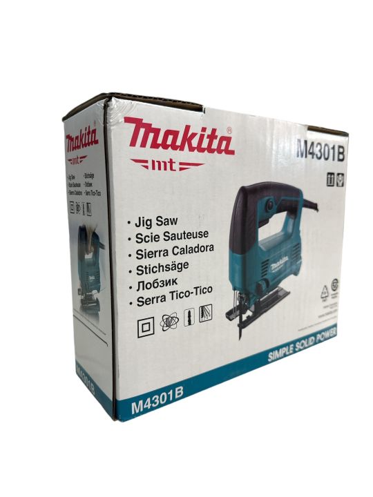 makita-เลื่อยจิ๊กซอว์-ฉลุไฟฟ้า-เลื่อยไฟฟ้า-450w-รุ่น-m4301b-ของแท้-100-เหมาะสำหรับงานเลื่อยวัสดุโลหะ-ไม้-หรือพลาสติก