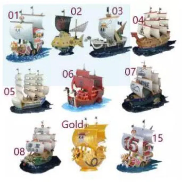 Anime One Piece grand ship thousand sunny ryan's toy review net worth